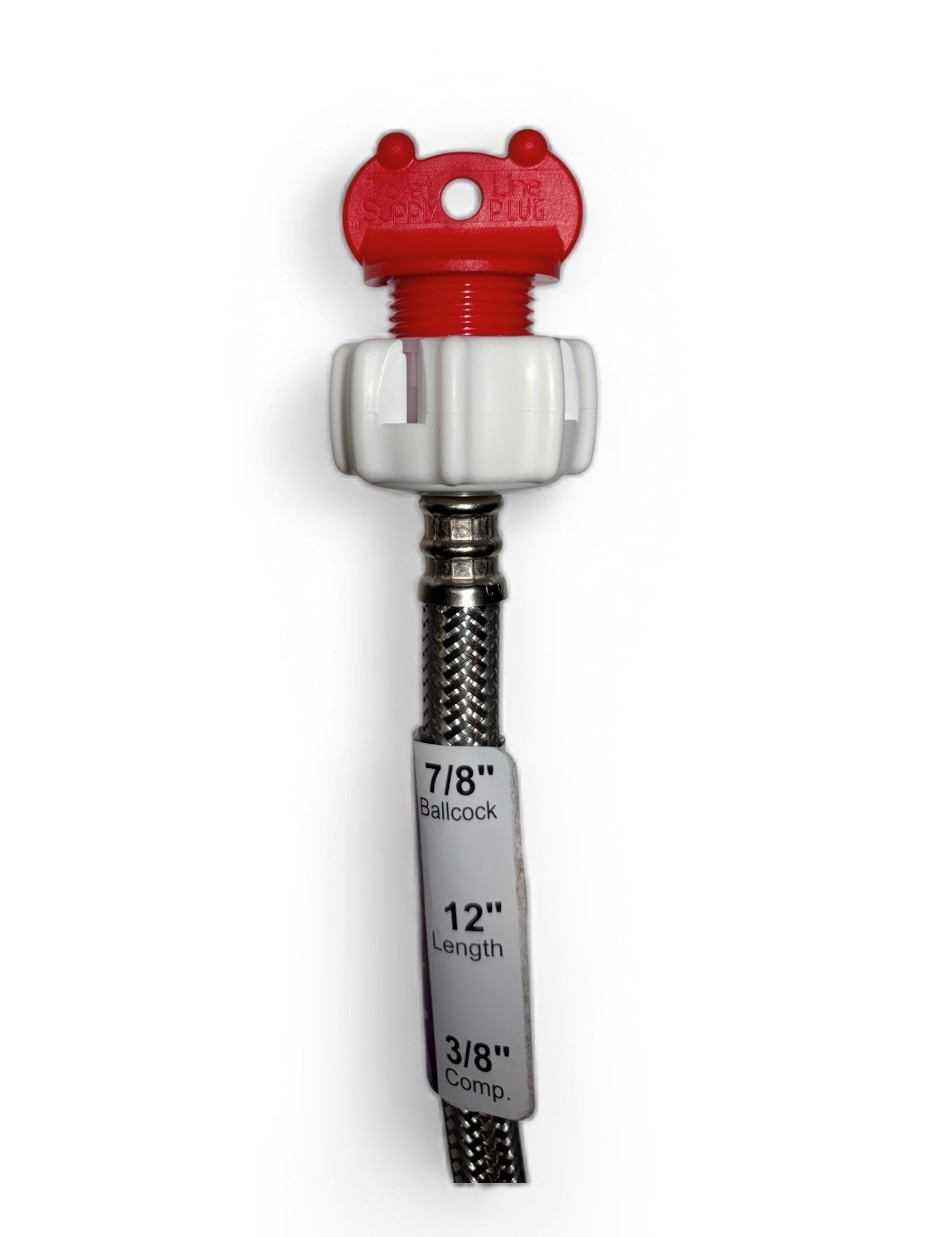 Picture of Toilet Supply Line Plug w 7/8-in Male Ballcock Threads (QTY 1)